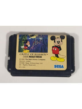 Castle of Illusion Starring Mickey Mouse SEGA Mega Drive MD Japan